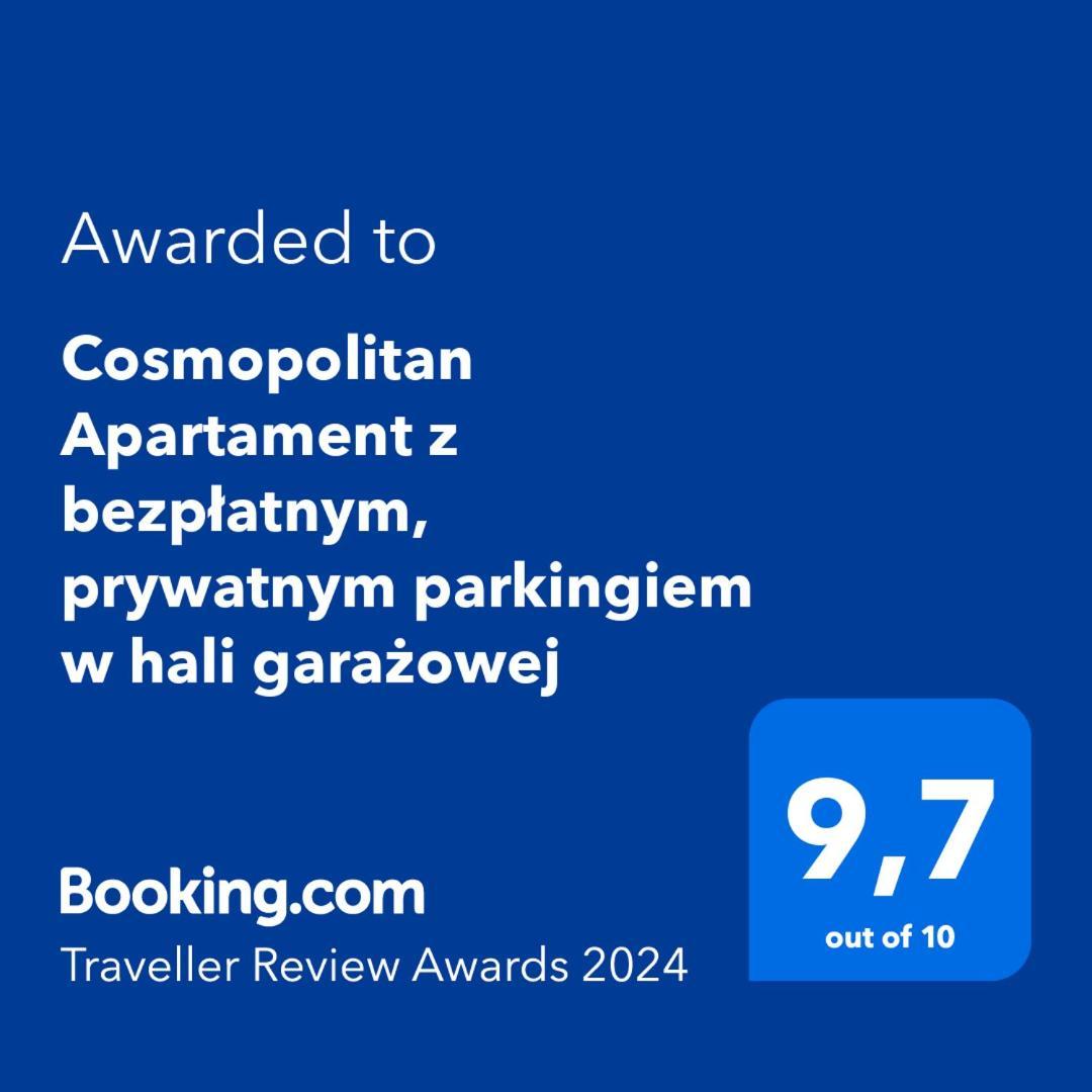 Cosmopolitan Apartament Z Bezplatnym, Prywatnym Parkingiem W Hali Garazowej Stary Toruń Exteriér fotografie